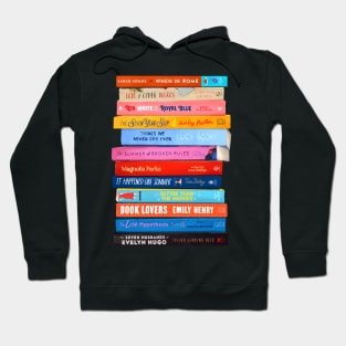 Romance Book Stack Booktok Hoodie